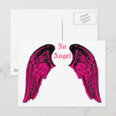 Carte Postale pas d'ange (Devant / Derrière)