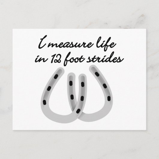 Carte Postale Pas de 12 pieds (Devant)