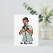 Carte Postale Pas de bâton à lèvres (Debout devant)