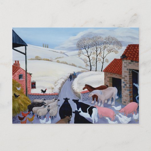 Carte Postale Pas de chambre à l'Inn (Devant)