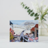 Carte Postale Pas de chambre à l'Inn (Debout devant)