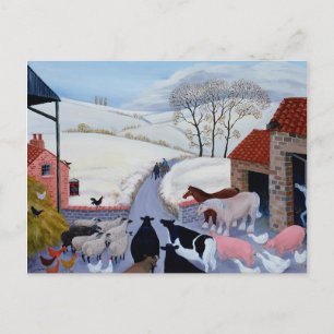 Carte Postale Pas de chambre à l'Inn