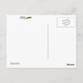 Carte Postale Pas de déchets (Dos)