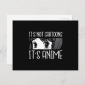 Carte Postale Pas de dessins animés (Devant / Derrière)