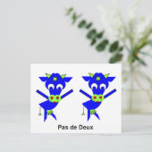 Carte Postale Pas de Deux (Debout devant)