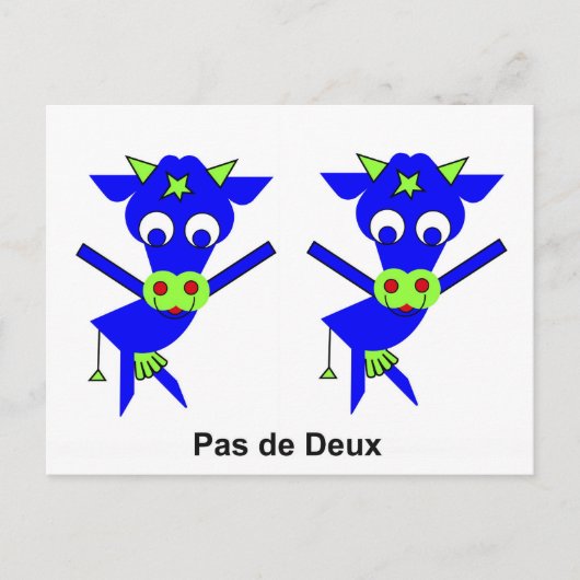 Carte Postale Pas de Deux (Devant)