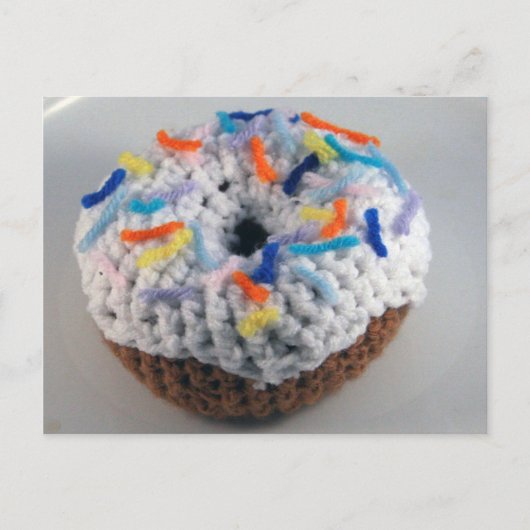 Carte Postale Pas de Donut Calorique ! (Devant)