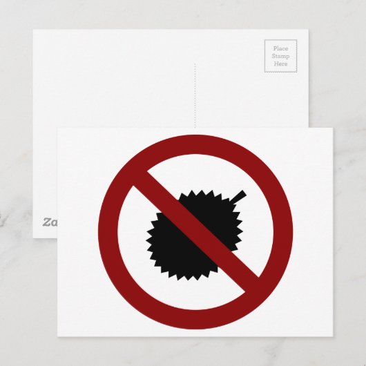 Carte Postale Pas de Durian (Devant / Derrière)