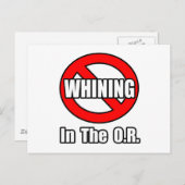 Carte Postale Pas De Gouttes Dans L'O.R (Devant / Derrière)