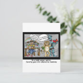 Carte Postale Pas de lieu comme l'homéopathie Cadeaux et T-shirt (Debout devant)