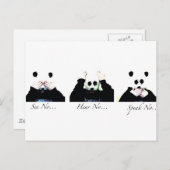 Carte Postale Pas de mal (Devant / Derrière)