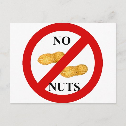 Carte Postale Pas de noix (Devant)