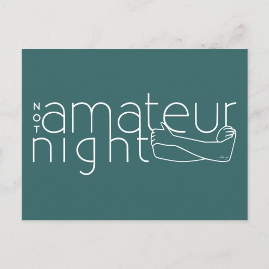 Carte Postale PAS de nuit amateur (Devant)