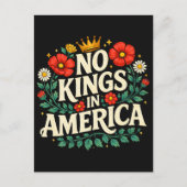 Carte Postale Pas de rois en Amérique (Devant)