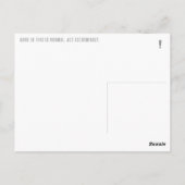 Carte Postale PAS DE ROIS ! Le drapeau anti-Trump (Dos)