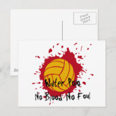 Carte Postale Pas de sang pas de faute (Devant / Derrière)