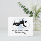 Carte Postale Pas de Skydive (Debout devant)