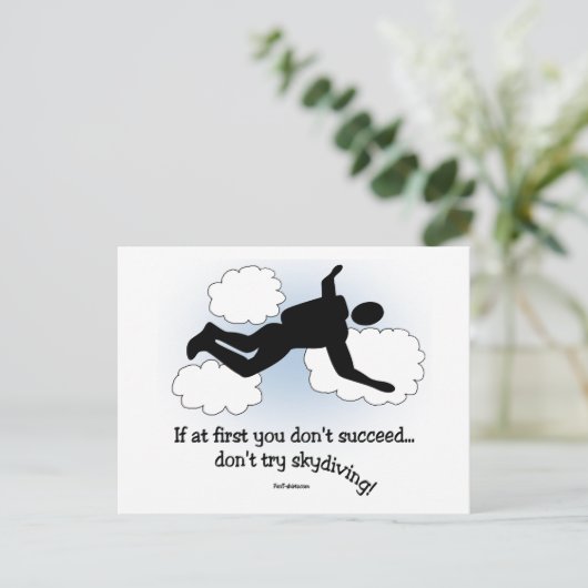 Carte Postale Pas de Skydive (Debout devant)