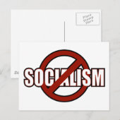 Carte Postale Pas de socialisme (Devant / Derrière)