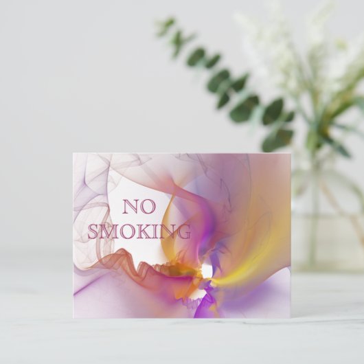 Carte Postale Pas de tabac (Debout devant)