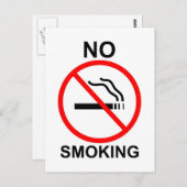 Carte Postale Pas de tabac (Devant / Derrière)