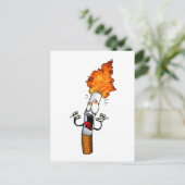 Carte Postale Pas de tabac (Debout devant)