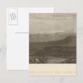 Carte Postale Pas de versants de la Sierra Nevada (Devant / Derrière)