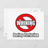 Carte Postale Pas De Whlaxonnage Pendant La Perfusion (Devant / Derrière)