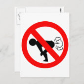 Carte Postale Pas de zone de départ (Devant / Derrière)