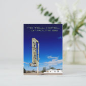 Carte Postale Pas d'hôtel Tell (Debout devant)