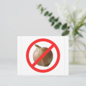 Carte Postale Pas d'oignon (Debout devant)