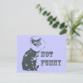 Carte Postale Pas drôle (Debout devant)