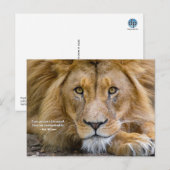 Carte Postale Pas du tout apprivoisé - Citation de motivation +  (Devant / Derrière)