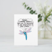 Carte Postale Pas intéressé (Debout devant)