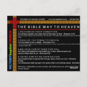 Carte Postale Pas moi, mais Christ front (Dos)