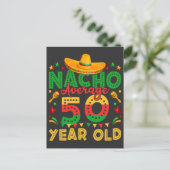 Carte Postale Pas Nacho Votre 50 Ans Cinco de Mayo (Debout devant)