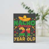 Carte Postale Pas Nacho Votre Anniversaire 21 Ans Cinco de Mayo (Debout devant)