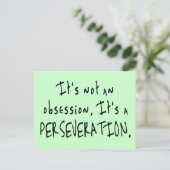 Carte postale pas obsession (Debout devant)