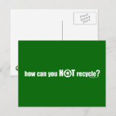Carte Postale Pas recycler ? (Devant / Derrière)