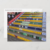 Carte Postale pas selarón rio (Devant / Derrière)