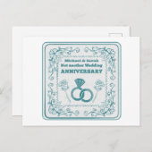 Carte Postale Pas un autre anniversaire de mariage (Devant / Derrière)