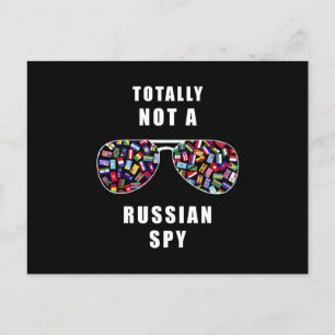 Carte Postale Pas un espion russe
