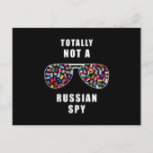 Carte Postale Pas un espion russe (Devant)