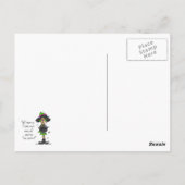 Carte Postale Pas un fan d'hiver (Dos)