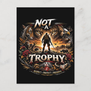 Carte Postale Pas un Trophée