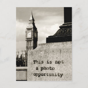 Carte Postale pas une opportunité photo