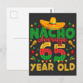 Carte Postale Pas votre 65 ans átlag de Cinco de Mayo (Devant / Derrière)