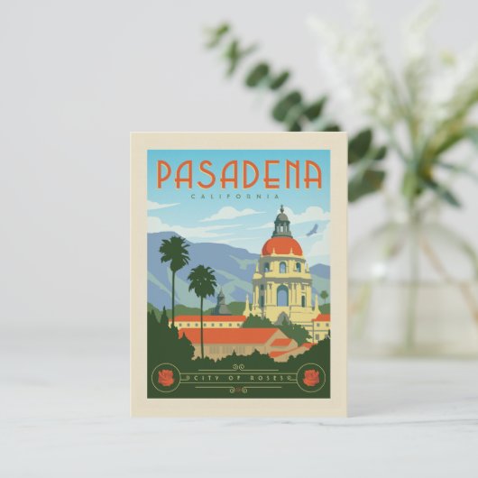 Carte Postale Pasadena, CA (Debout devant)
