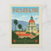 Carte Postale Pasadena, CA (Devant)
