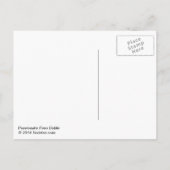 Carte postale Paso Doble Passionné (Dos)